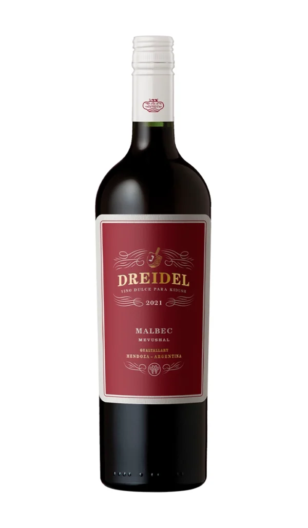 Dreidel Mevushal Sweet Malbec 2021 - Huentala Wines