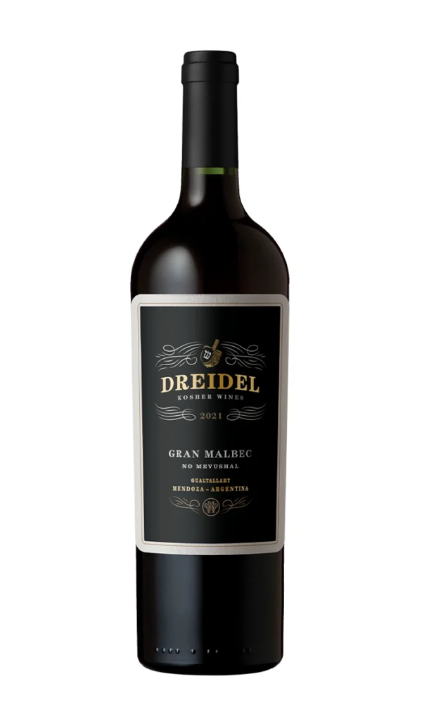 Dreidel No Mevushal Gran Malbec 2021 - Huentala Wines