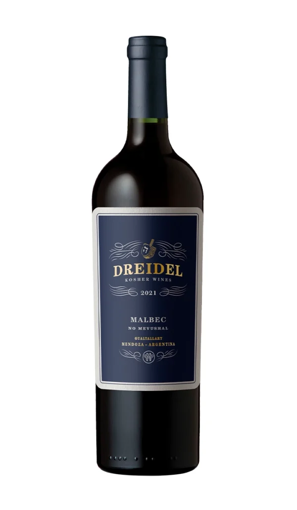 Dreidel No Mevushal Malbec 2021 - Huentala Wines